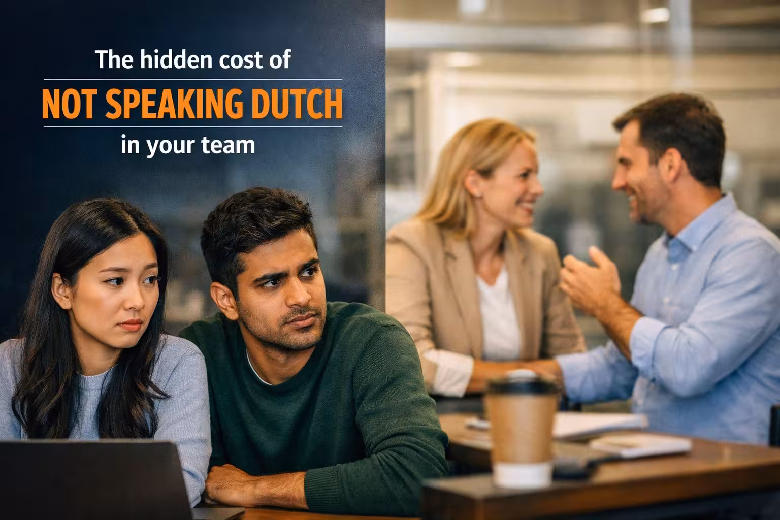 The hidden cost of NOT SPEAKING DUTCH in your team