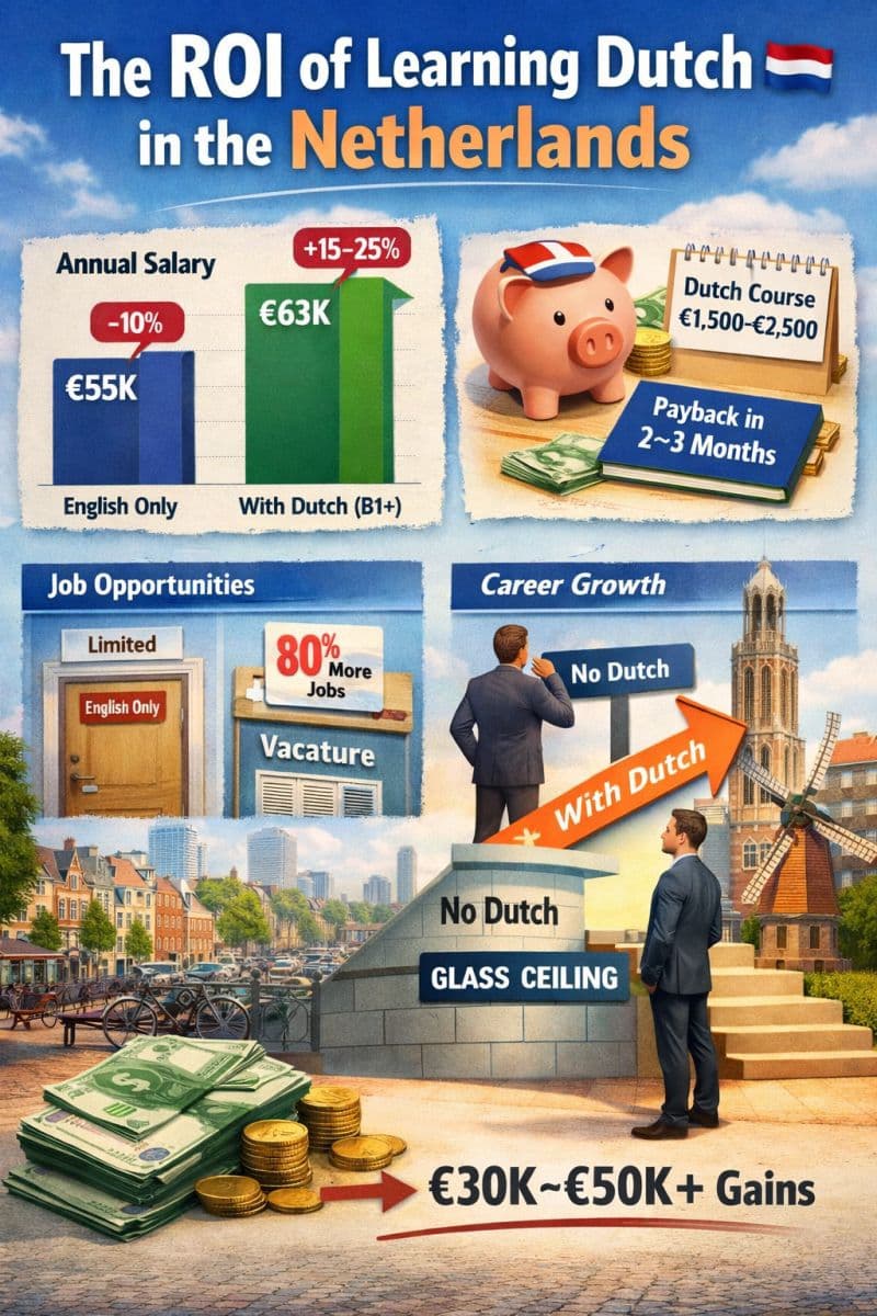 De echte ROI van het leren van Nederlands in Nederland